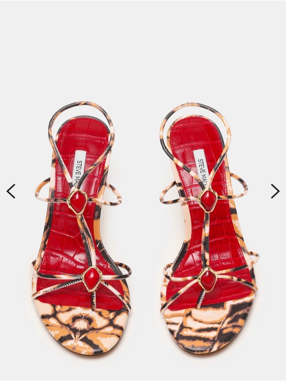 NWT Steve Madden Strappy Heels
